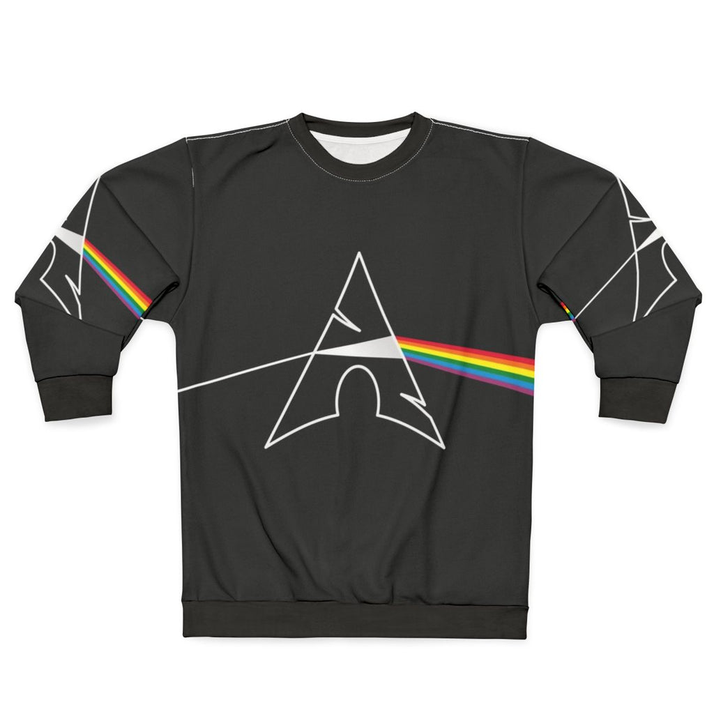 Dark Side of Arch Linux Minimalist Sweatshirt