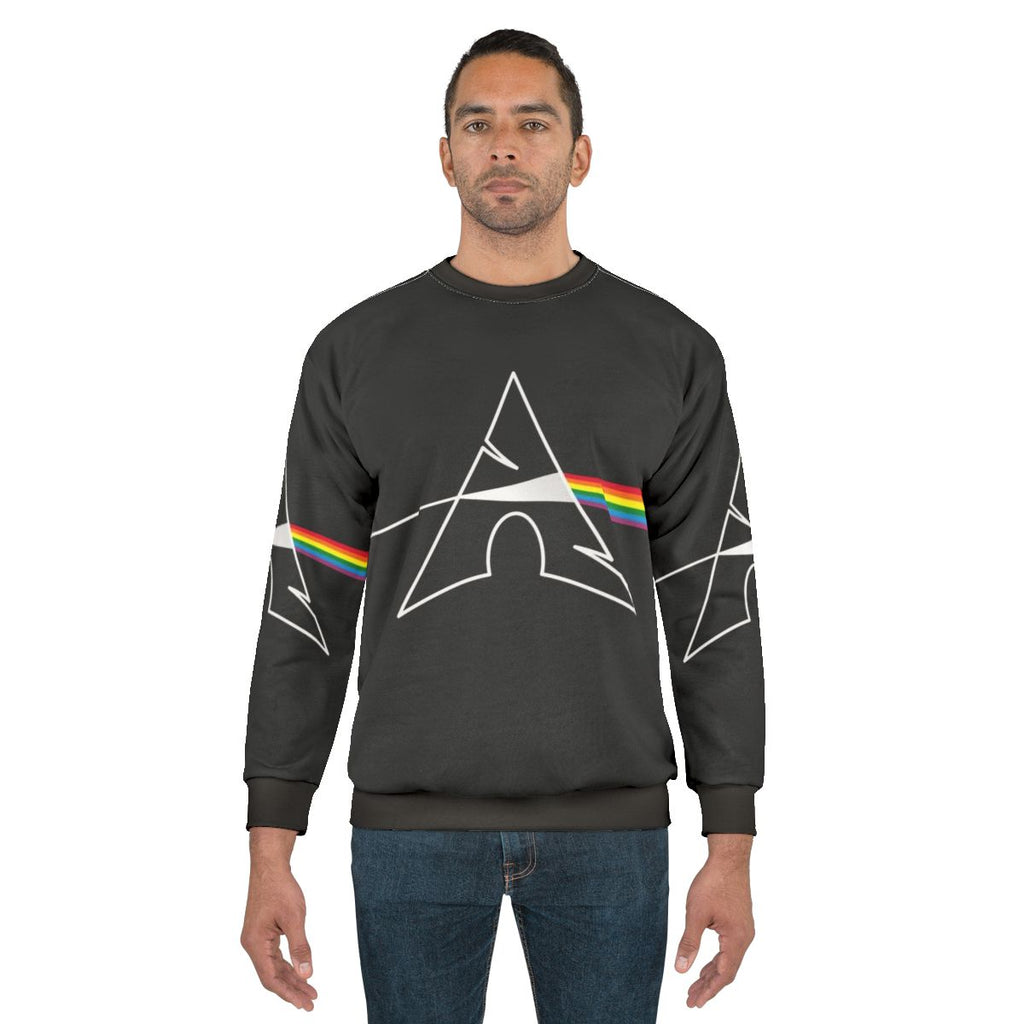 Dark Side of Arch Linux Minimalist Sweatshirt