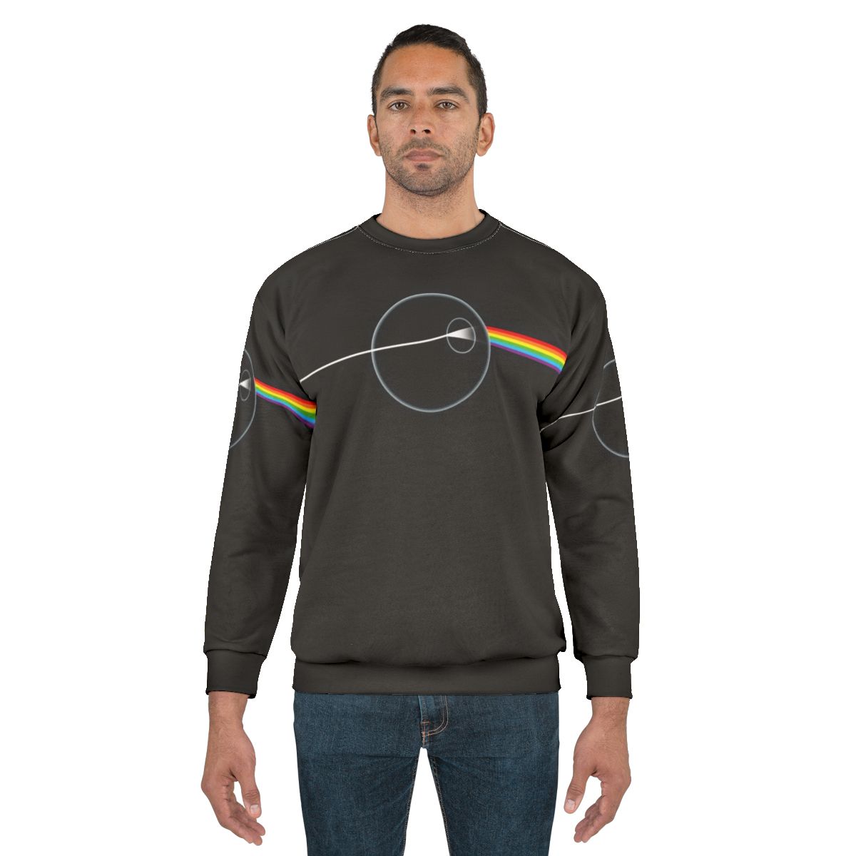 Dark Side of the Moon Sweatshirt - Pop Art Inspired Film Geek Apparel
