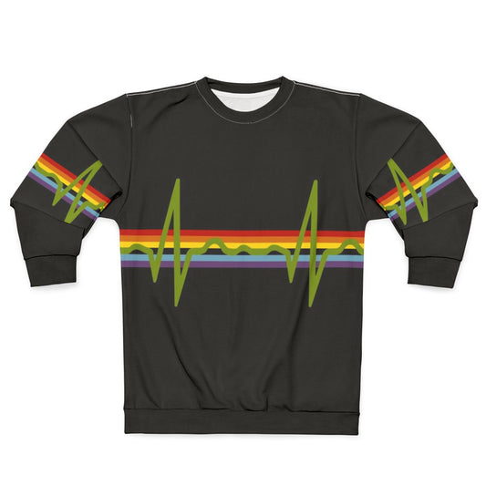 Dark Side of the Moon Gatefold Design Sweatshirt