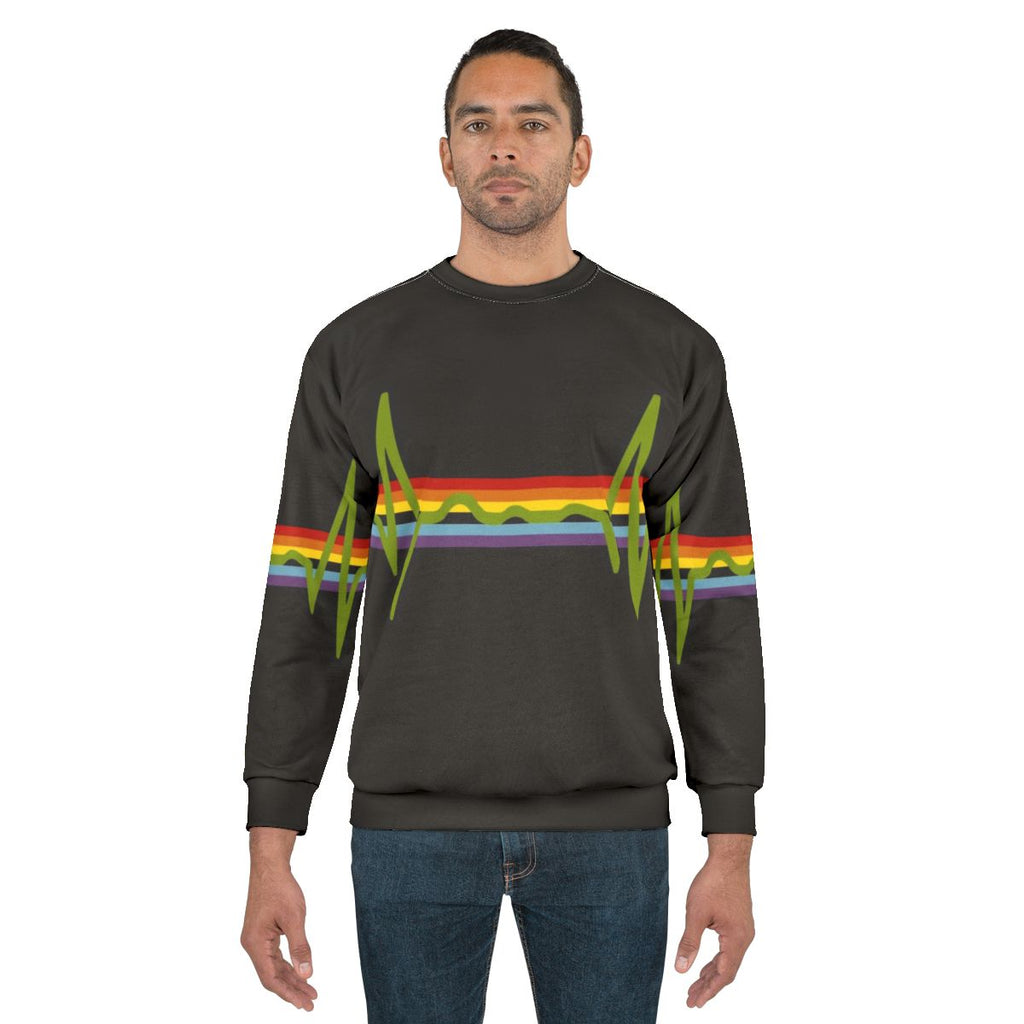 Dark Side of the Moon Gatefold Design Sweatshirt