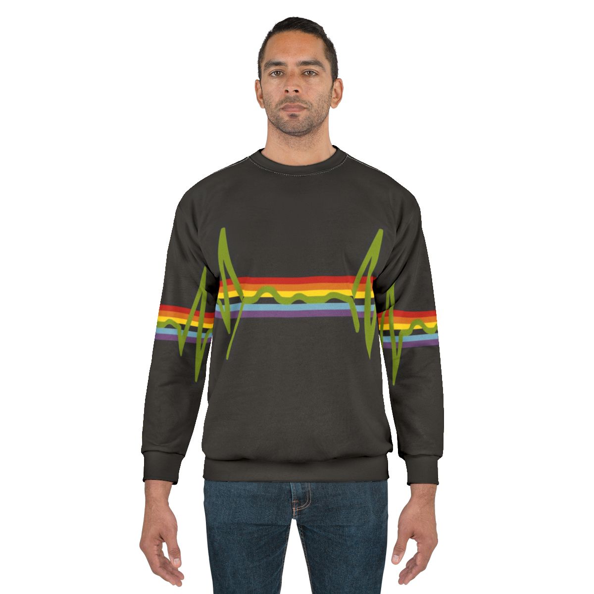 Dark Side of the Moon Gatefold Design Sweatshirt