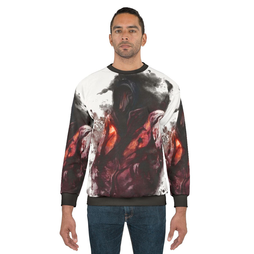 Darkwood Gaming Sweatshirt with Wolfman Horror Theme