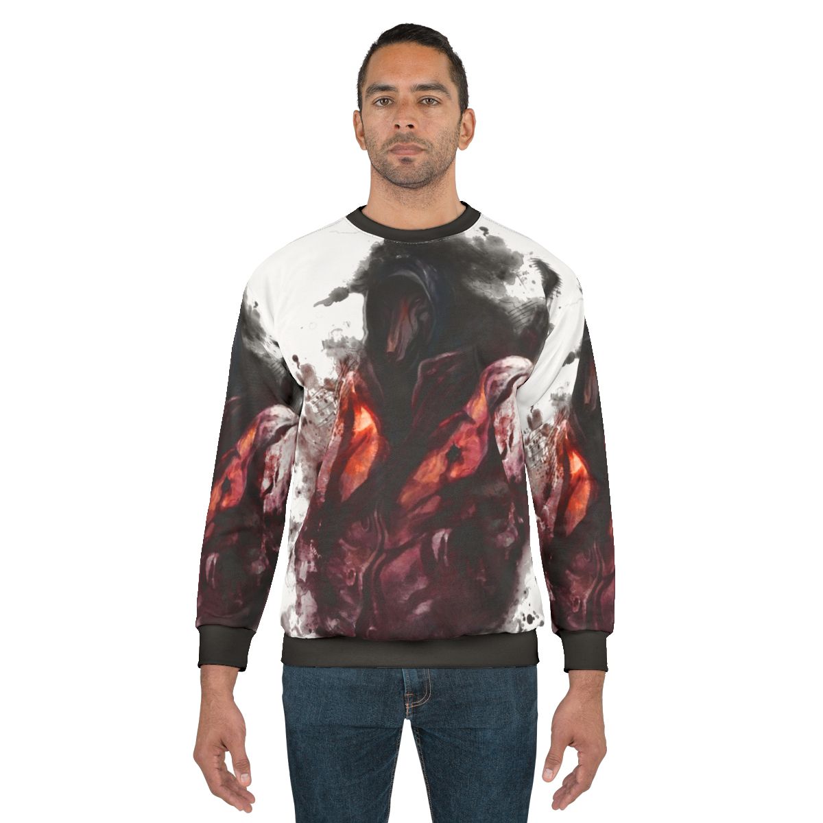 Darkwood Gaming Sweatshirt with Wolfman Horror Theme