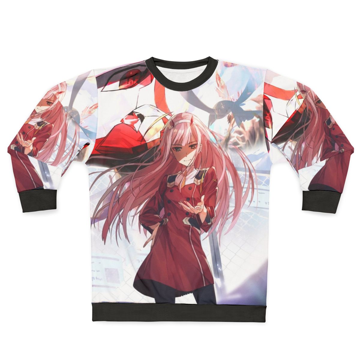 Darling in the Franxx Zero Two Anime Mecha Sweatshirt