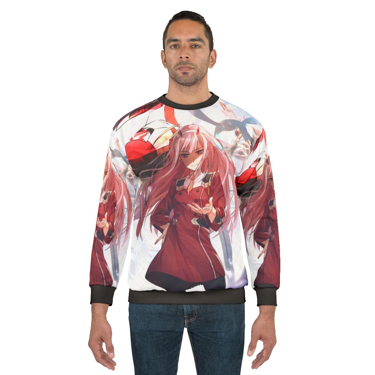 Darling in the Franxx Zero Two Anime Mecha Sweatshirt