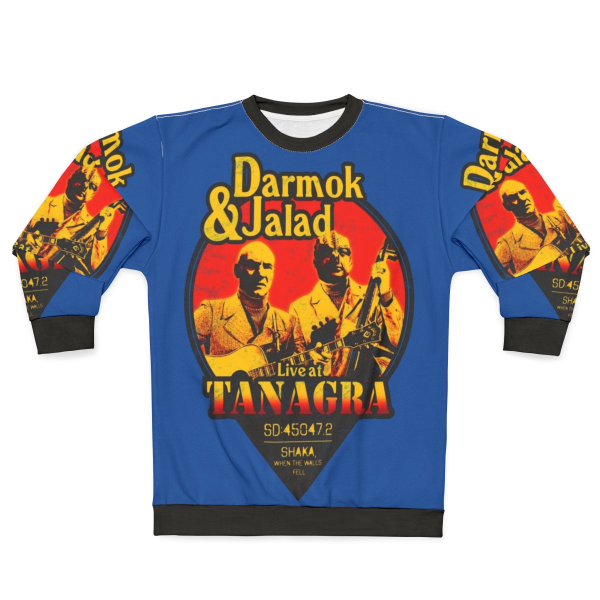Darmok and Jalad at Tanagra Sweatshirt 2 with Star Trek Inspired Graphic Design