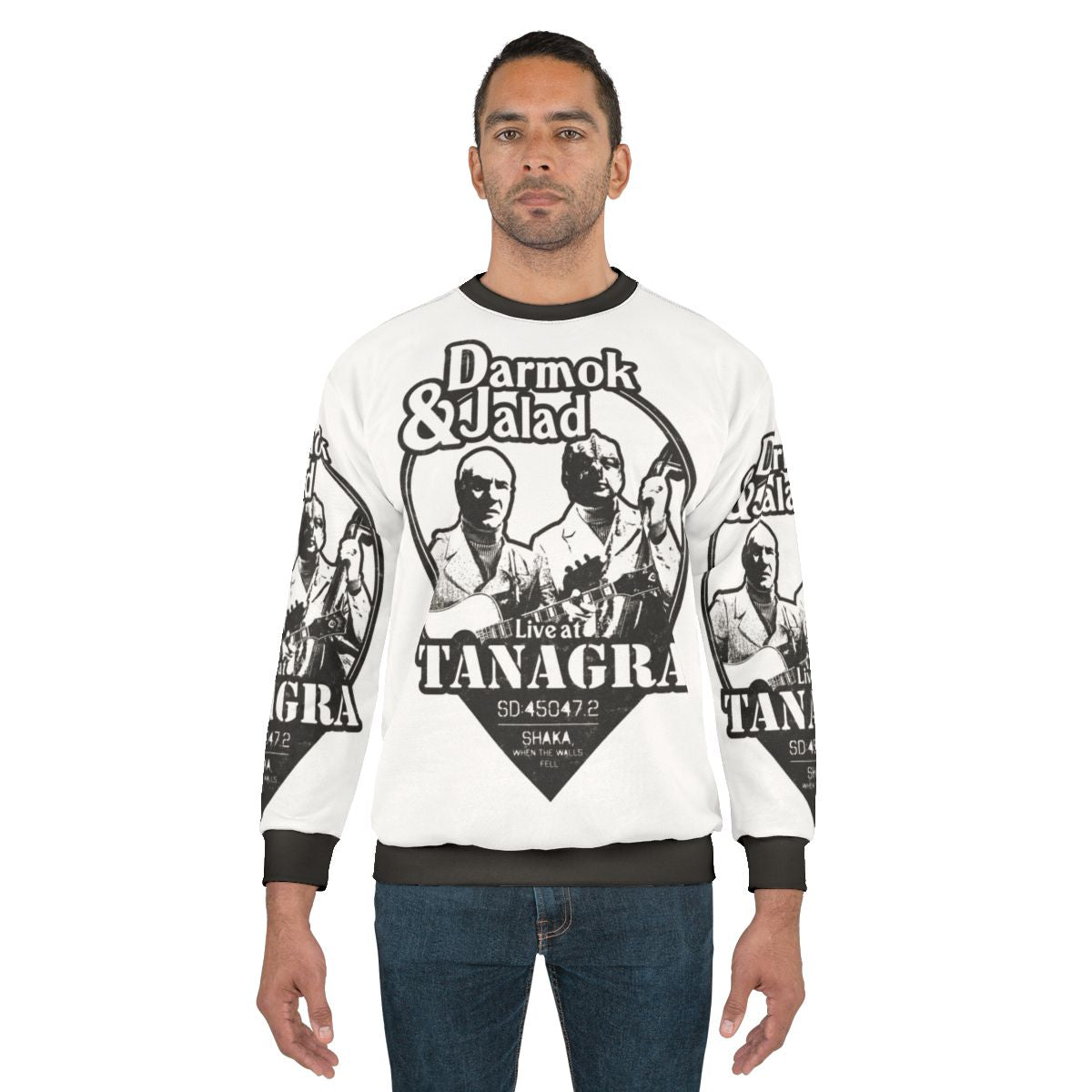 Darmok and Jalad at Tanagra Nerdy Sci-Fi Sweatshirt
