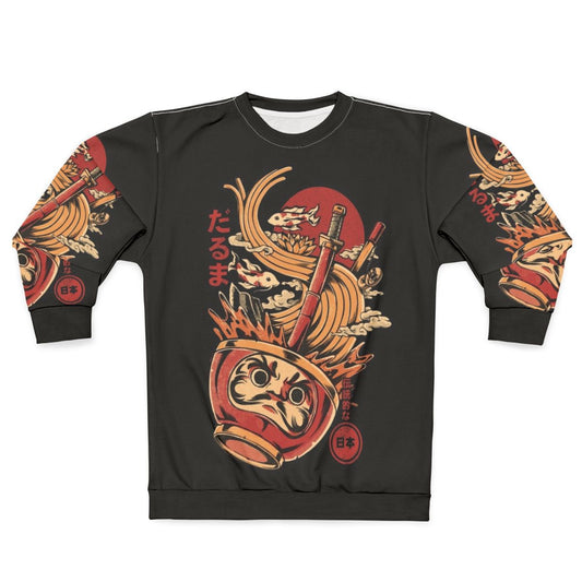 Daruma Ramen Japanese Art Spiritual Sweatshirt