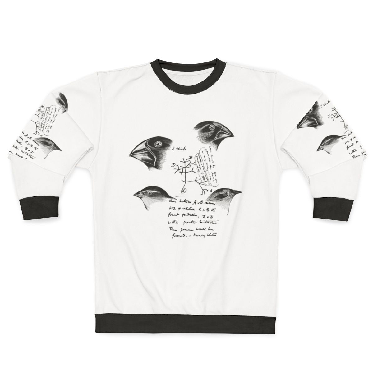 Darwin's Finches Evolution Biology Sweatshirt
