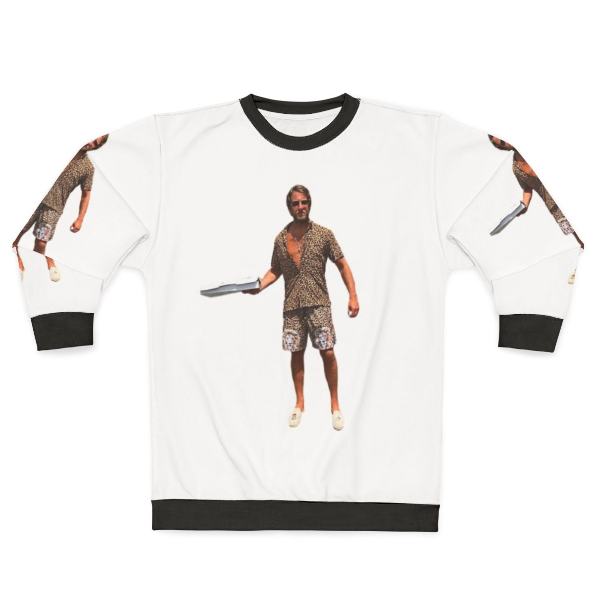 Dave Portnoy Tiger Fit Barstool Coronavirus Sweatshirt
