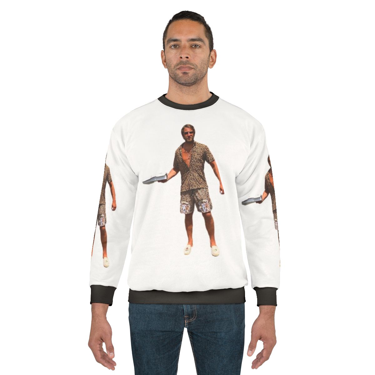 Dave Portnoy Tiger Fit Barstool Coronavirus Sweatshirt