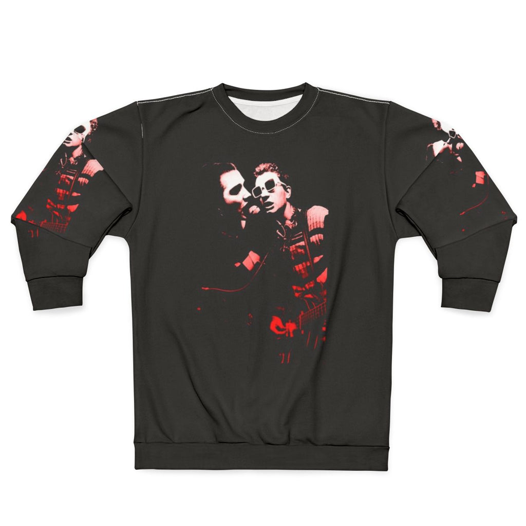 The Damned Dave Vanian Captain Sensible Punk Rock Sweatshirt