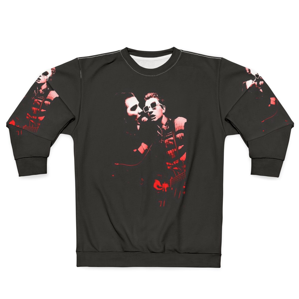 The Damned Dave Vanian Captain Sensible Punk Rock Sweatshirt
