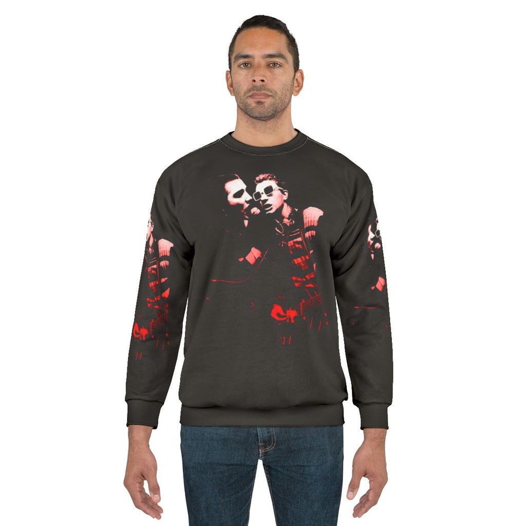 The Damned Dave Vanian Captain Sensible Punk Rock Sweatshirt