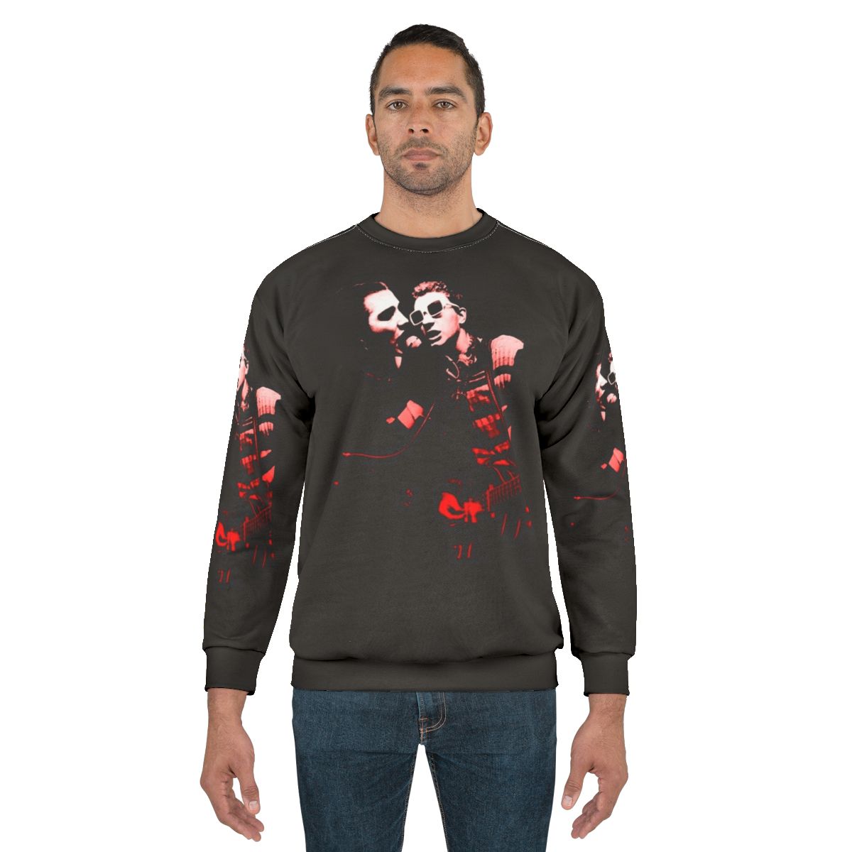 The Damned Dave Vanian Captain Sensible Punk Rock Sweatshirt