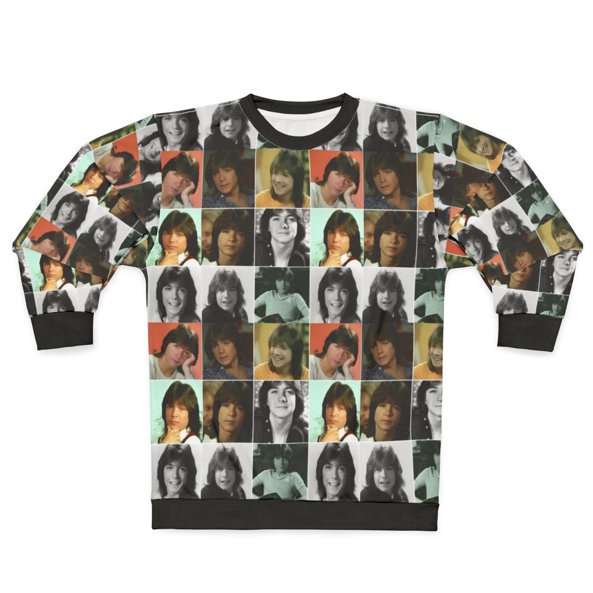 David Cassidy Retro Collage Sweatshirt