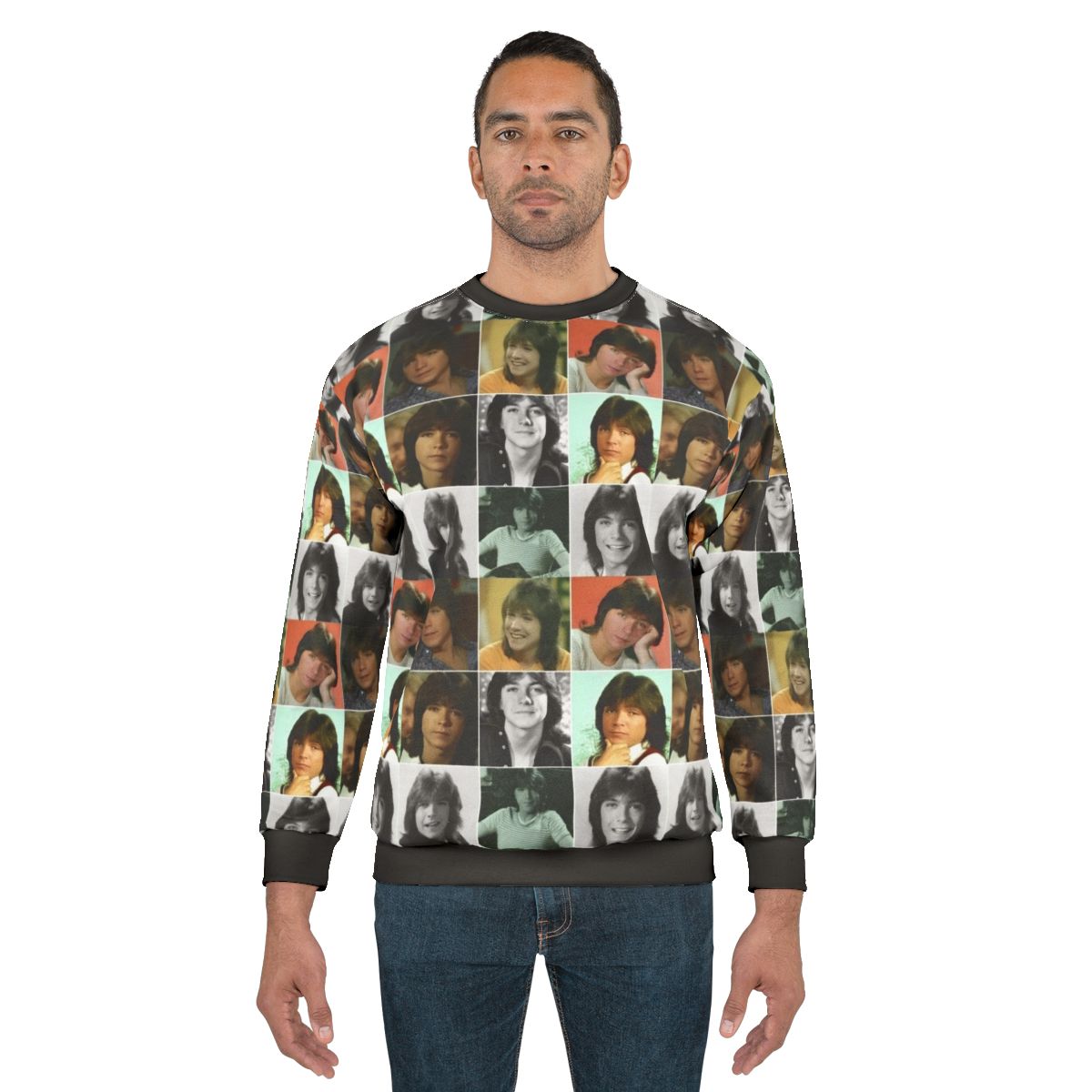 David Cassidy Retro Collage Sweatshirt
