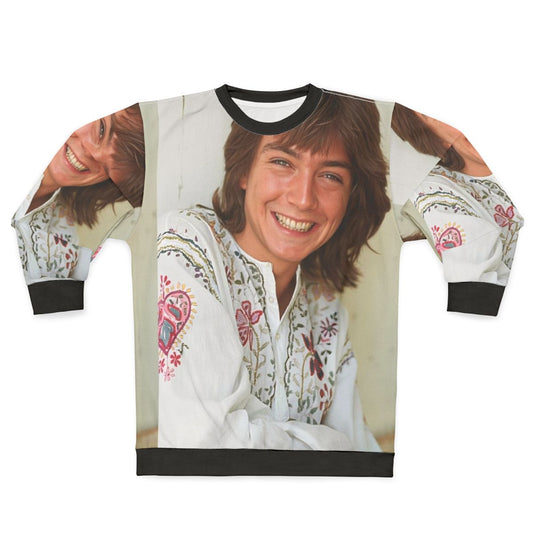 Retro David Cassidy Singer Sweatshirt
