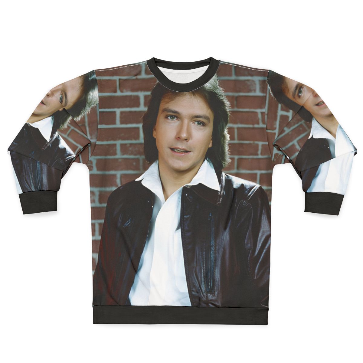 Classic David Cassidy Sweatshirt with Vintage Pop Music Design