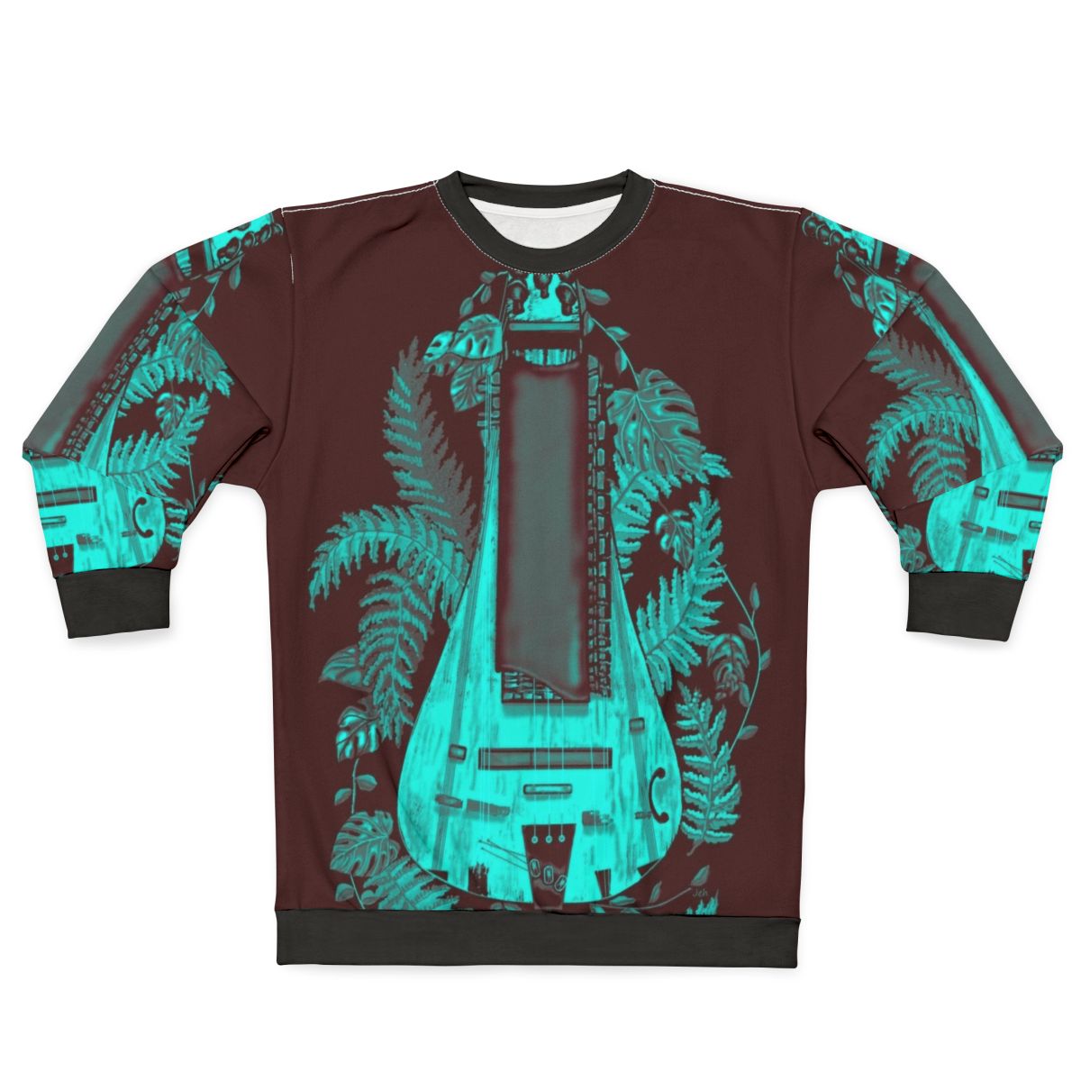 Dawnlight Hurdy Gurdy Sweatshirt featuring a modern design for folk music enthusiasts