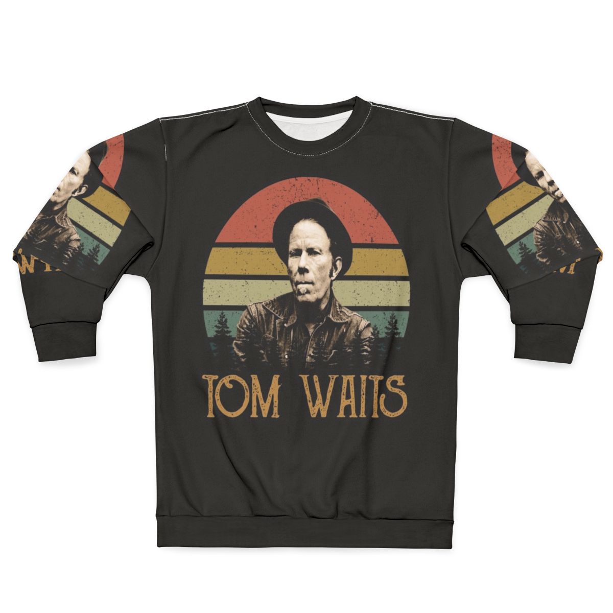 Vintage Tom Waits Music Icons Sweatshirt