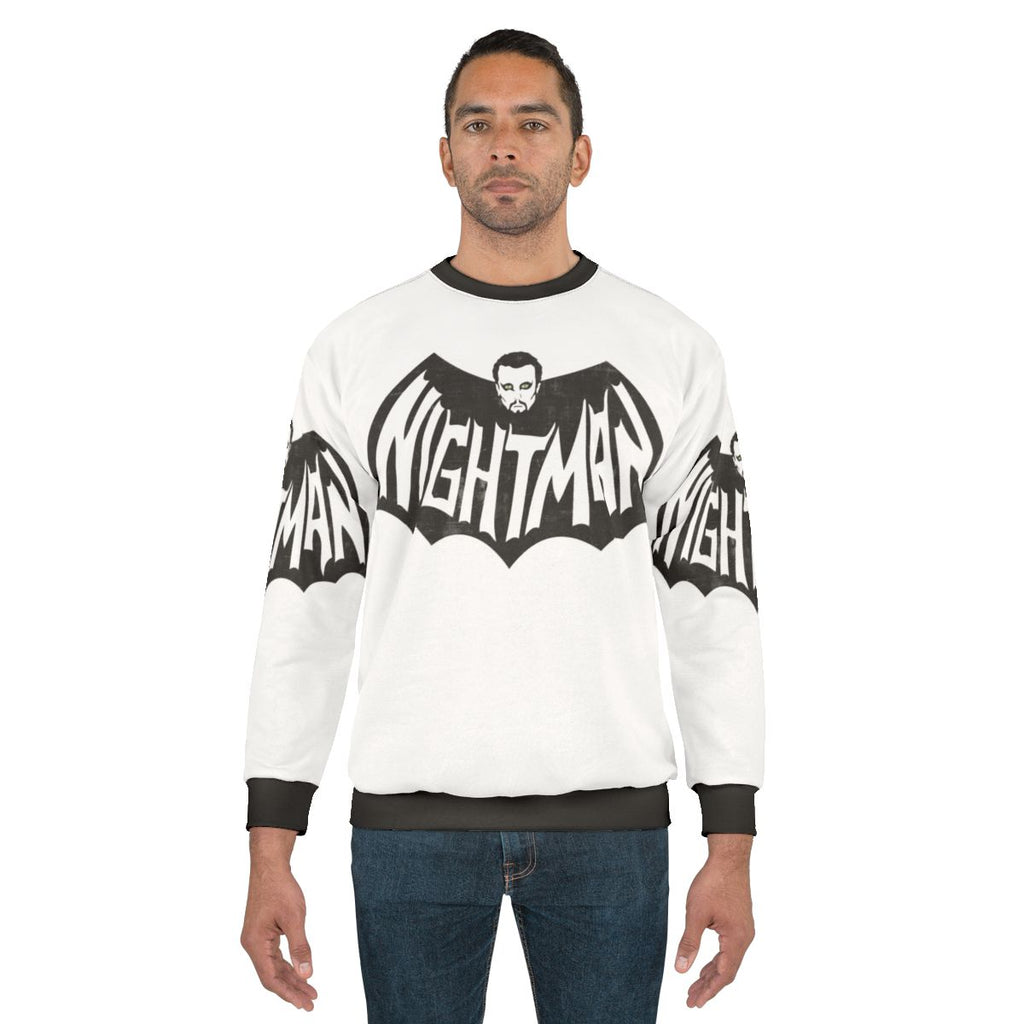 Dayman vs Nightman Sweatshirt featuring the Dayman song from It's Always Sunny in Philadelphia