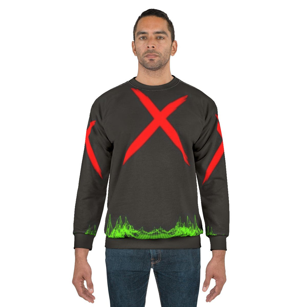 Trickster's Neon Nights Sweatshirt from Dead by Daylight