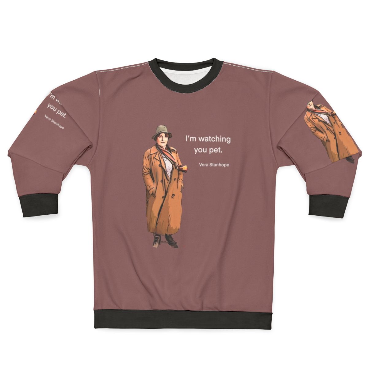 DCI Vera Stanhope "I'm Watching You" Pet Sweatshirt