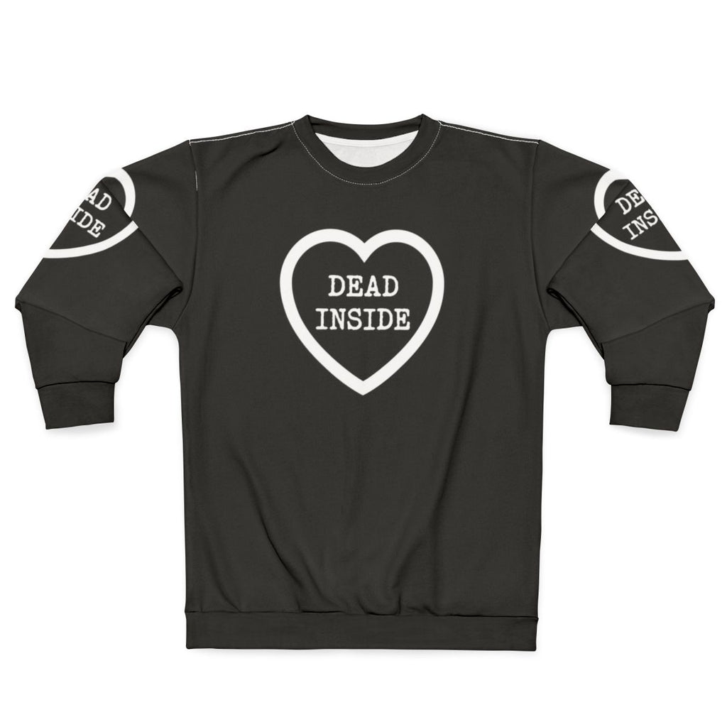 Moody Dead Inside Goth Sweatshirt