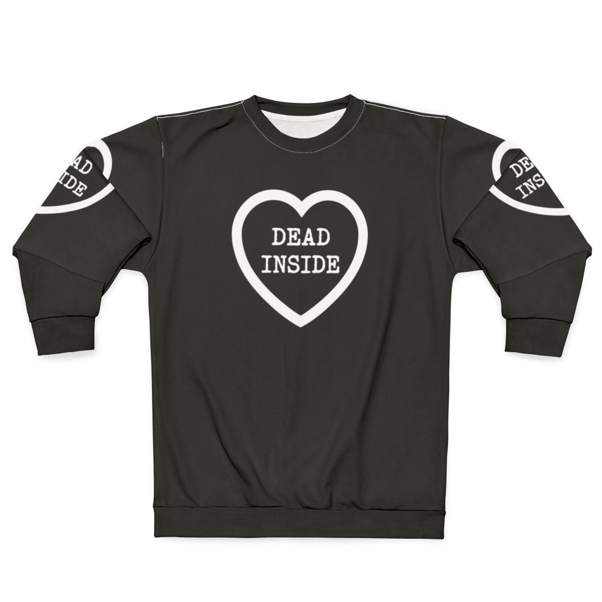 Moody Dead Inside Goth Sweatshirt