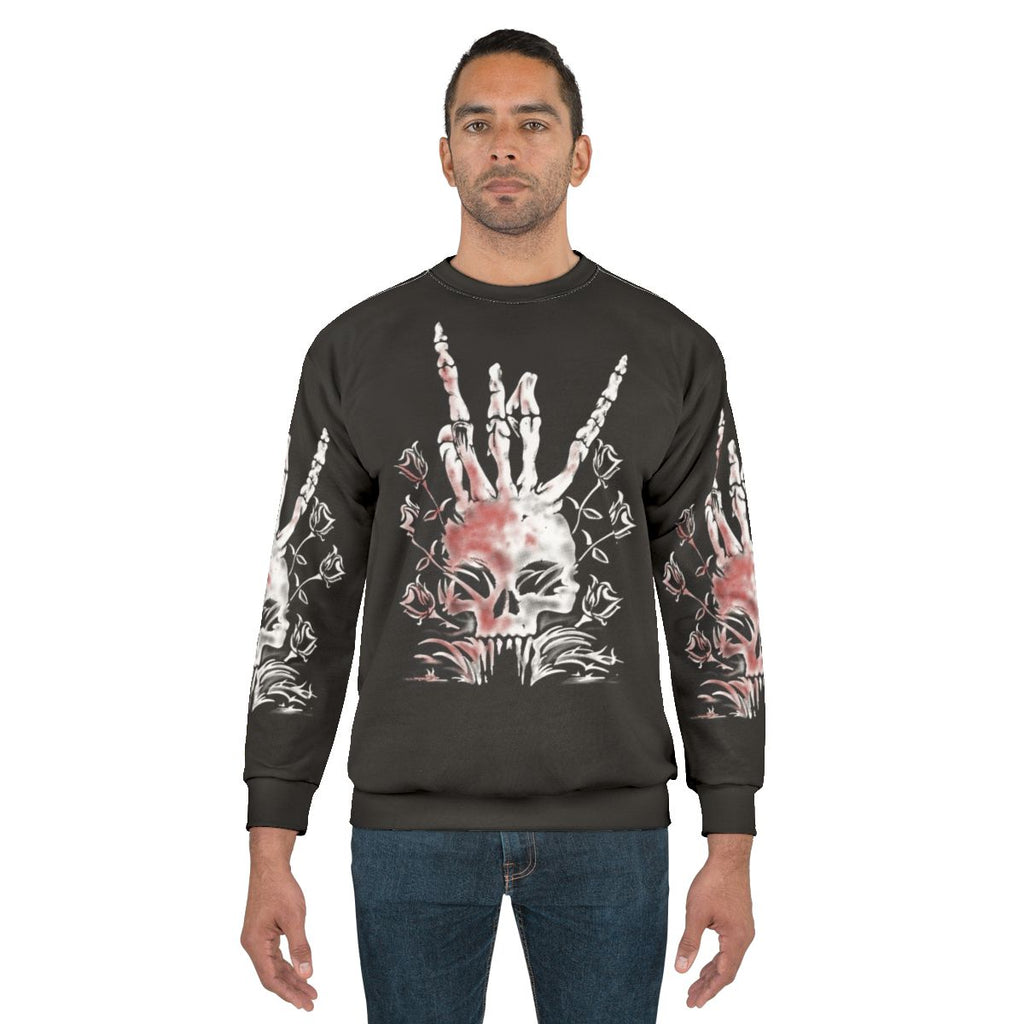 Dead Island 2 horror video game themed sweatshirt