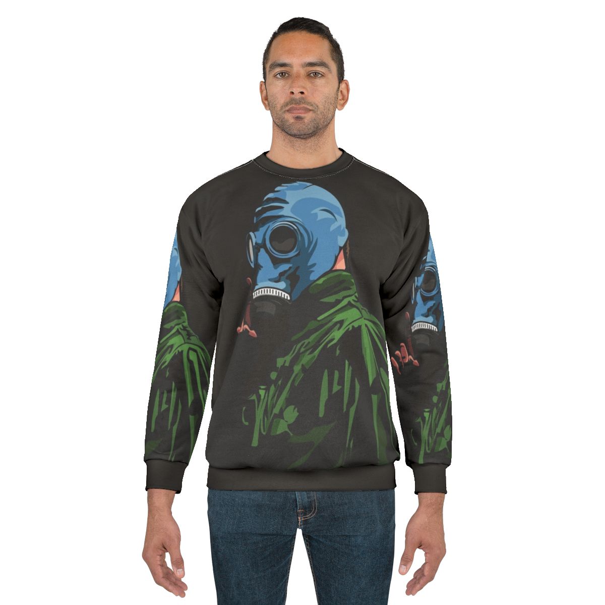 Dead Man's Shoes Comic Style Illustration Sweatshirt