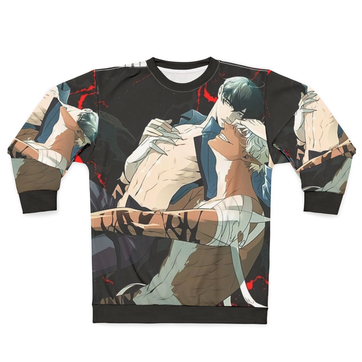 Dear Door Cain 7 Sweatshirt featuring manhua, manga, and manhwa characters