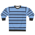 Dear Evan Hansen Blue and White Striped Sweatshirt