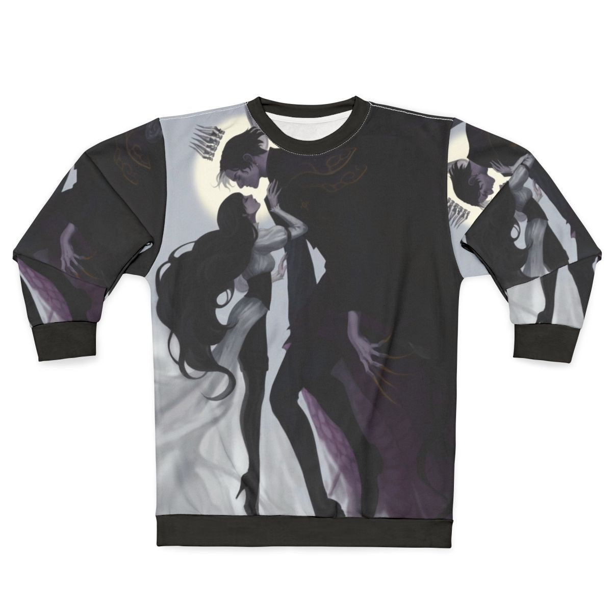 Death and the Maiden FFXIV Sweatshirt featuring Emet-Selch and Hades