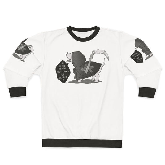 Death Doggo Sweatshirt with Reaper Design