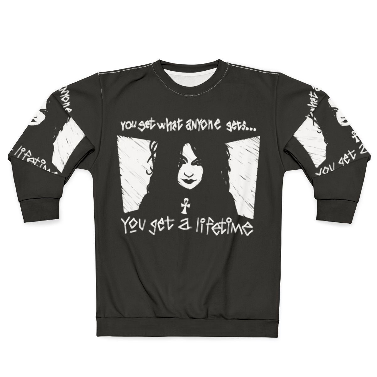 Death From Sandman Comic Sweatshirt featuring Morpheus and the Dreaming
