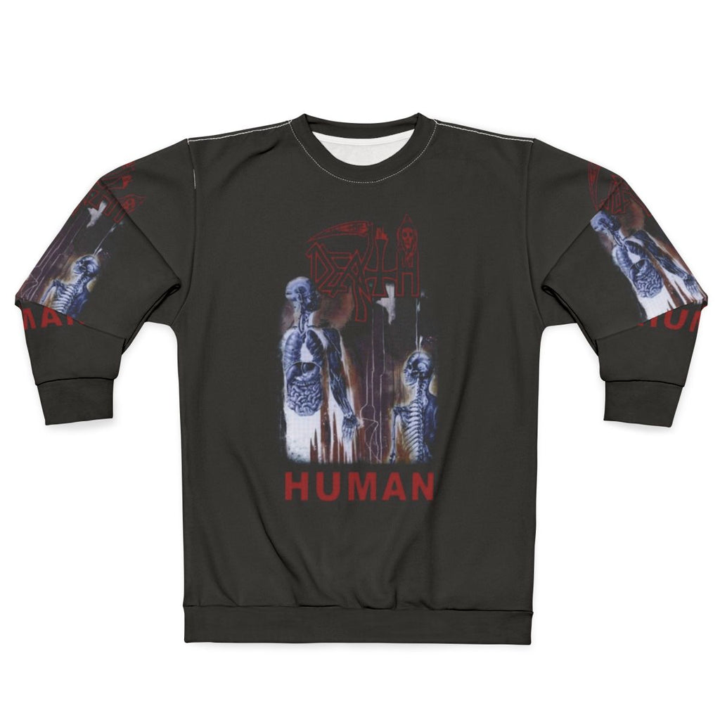 Death Metal Sweatshirt featuring a dark graphic design