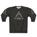 Deathly Hallows Sweatshirt featuring the iconic symbol from the Harry Potter series