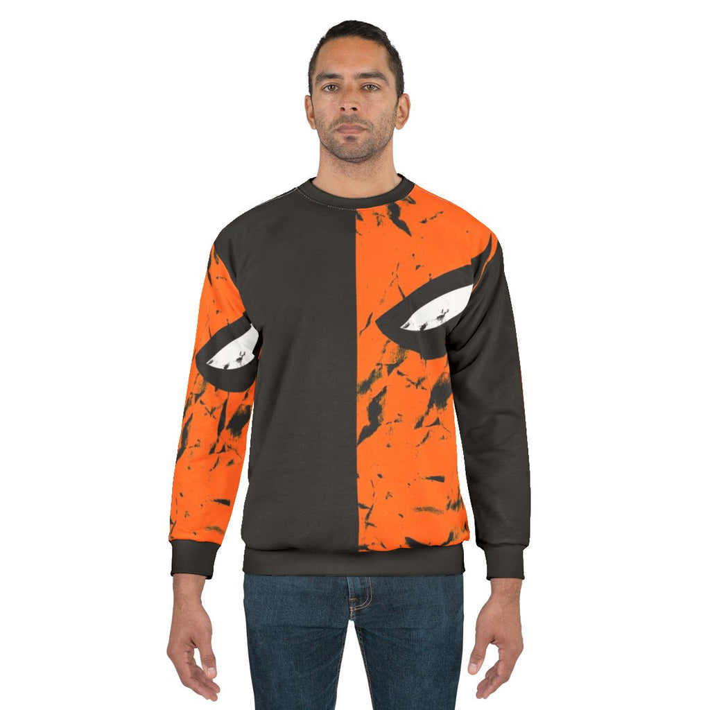 Deathstroke Faded DC Comics Supervillain Sweatshirt