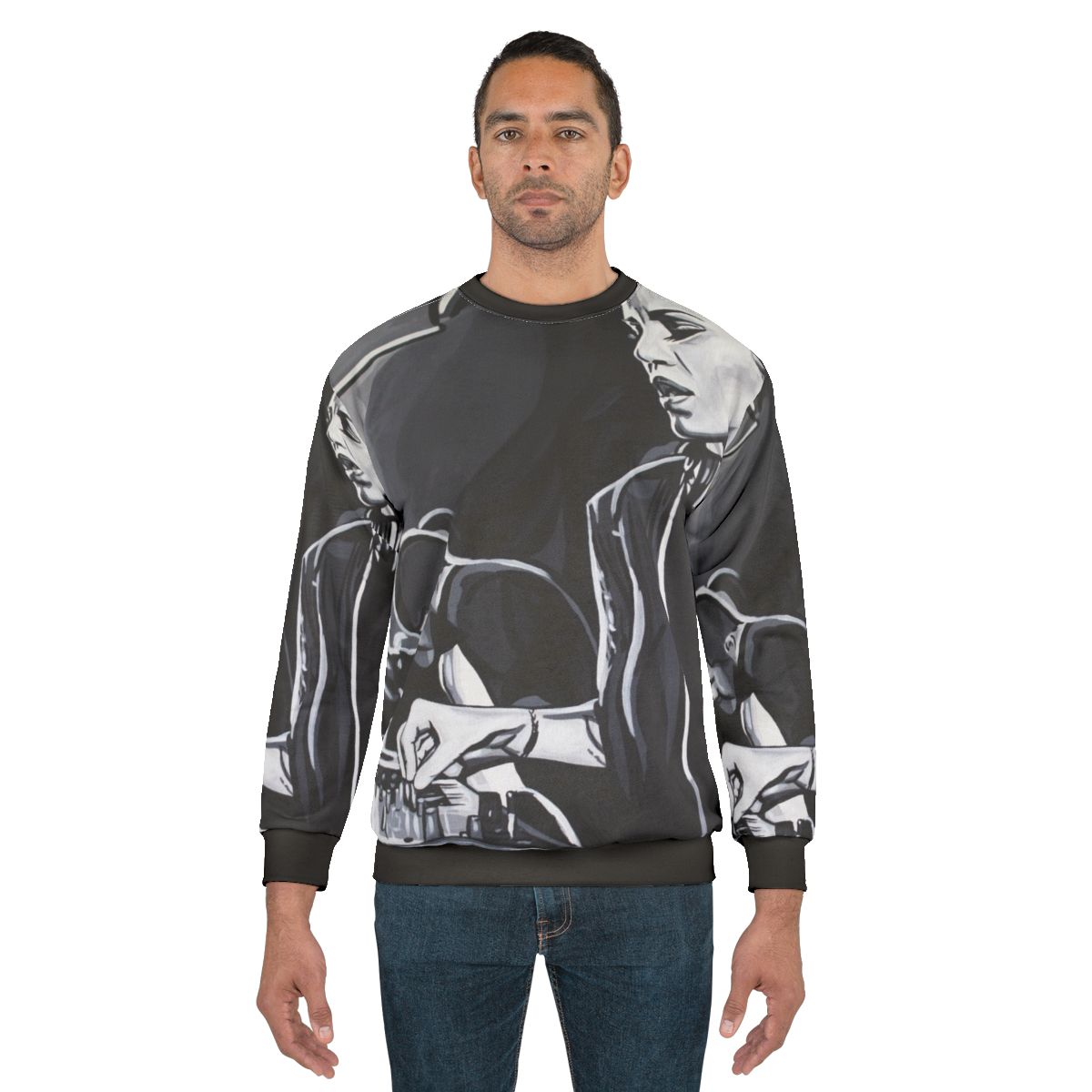 Deborah De Luca Techno and House Music DJ Sweatshirt