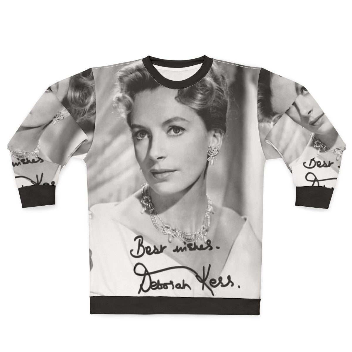 Deborah Kerr Signed Vintage Hollywood Sweatshirt