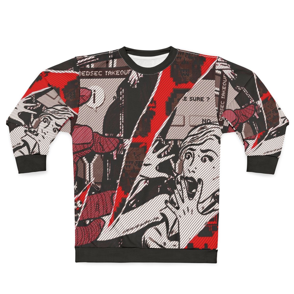 Dedsec Night of the Dedsec Vintage Sweatshirt featuring Watchdogs 2 inspired design