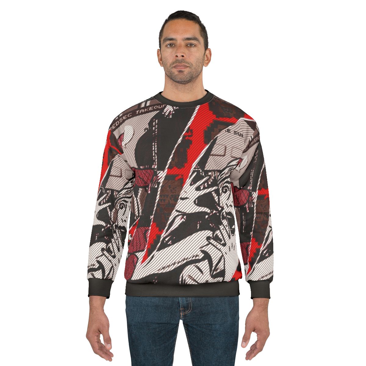 Dedsec Night of the Dedsec Vintage Sweatshirt featuring Watchdogs 2 inspired design