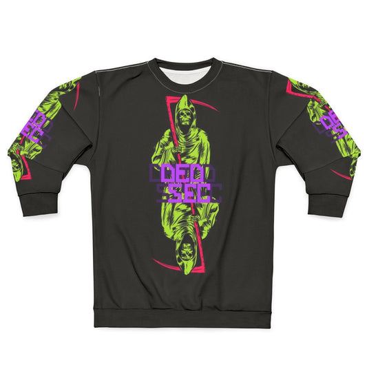 Dedsec Reaper Logo Green Sweatshirt