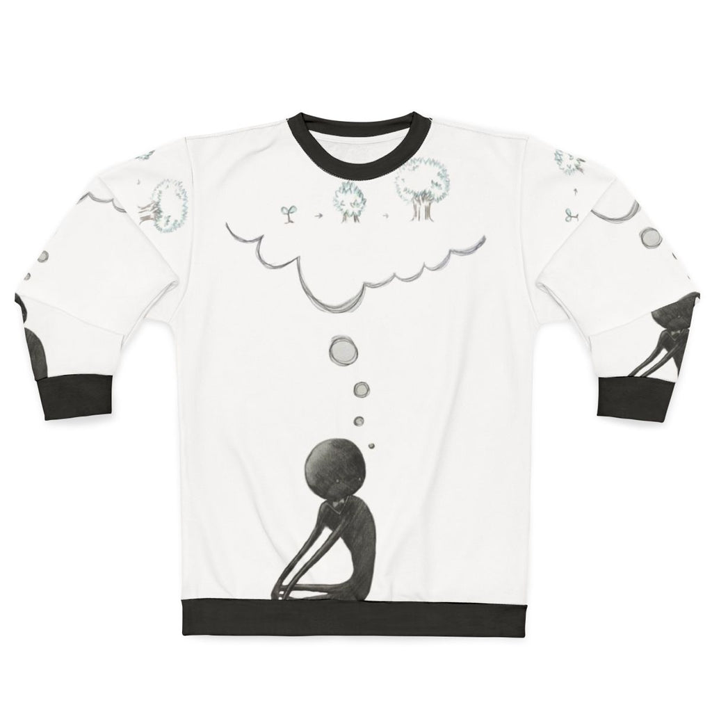 Deemo Thinking About Growing Up Fantasy Sweatshirt