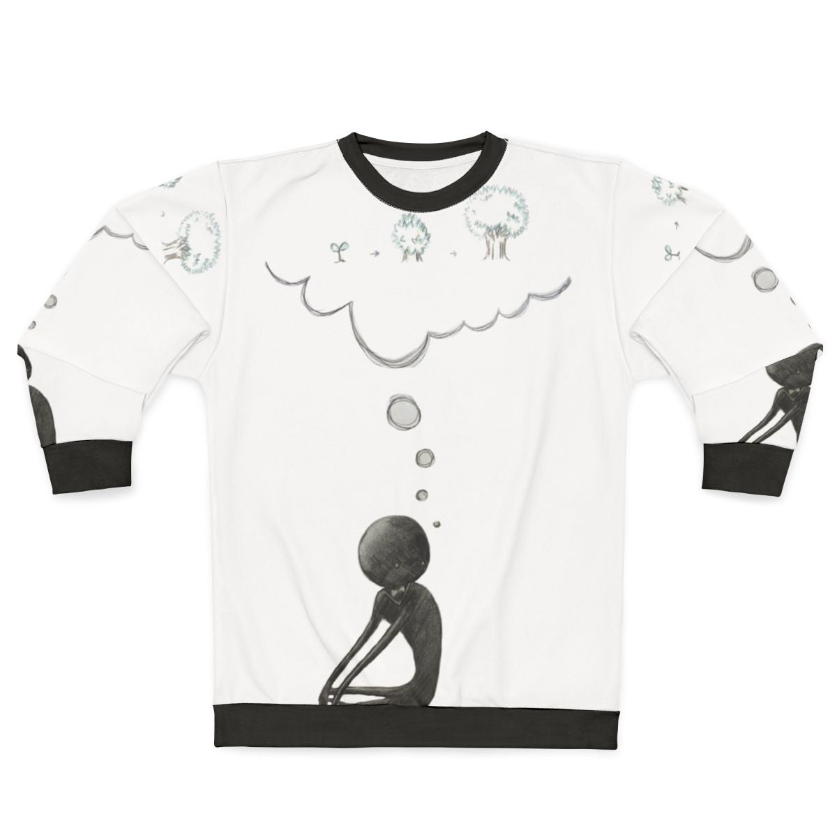 Deemo Thinking About Growing Up Fantasy Sweatshirt