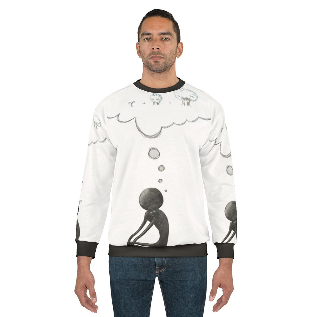 Deemo Thinking About Growing Up Fantasy Sweatshirt