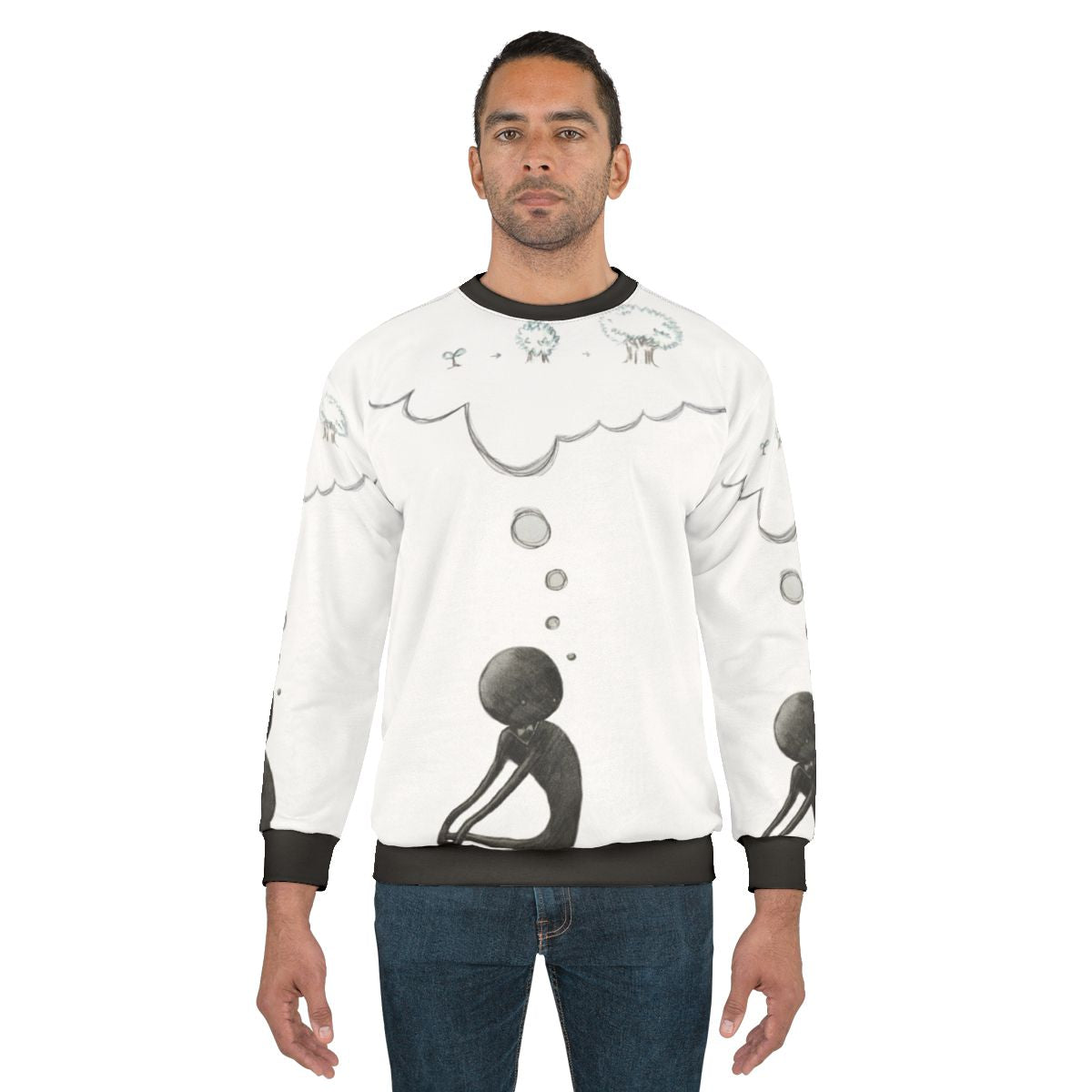 Deemo Thinking About Growing Up Fantasy Sweatshirt